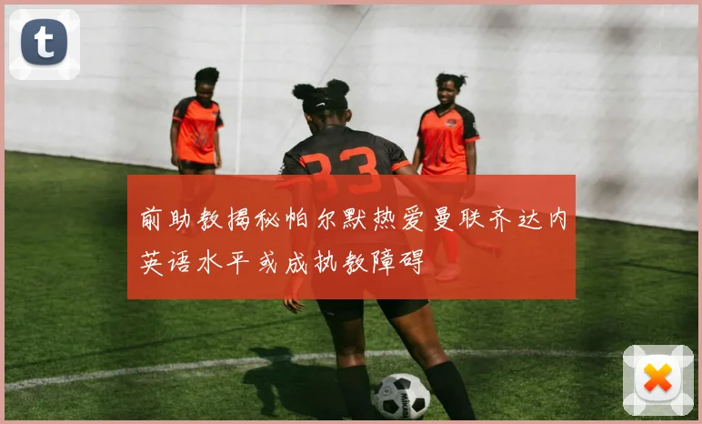 前助教揭秘帕尔默热爱曼联齐达内英语水平或成执教障碍